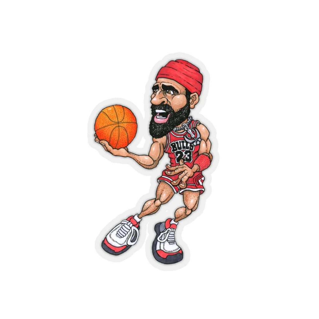 Air Singh Basketball - Decal Sticker - Image 2
