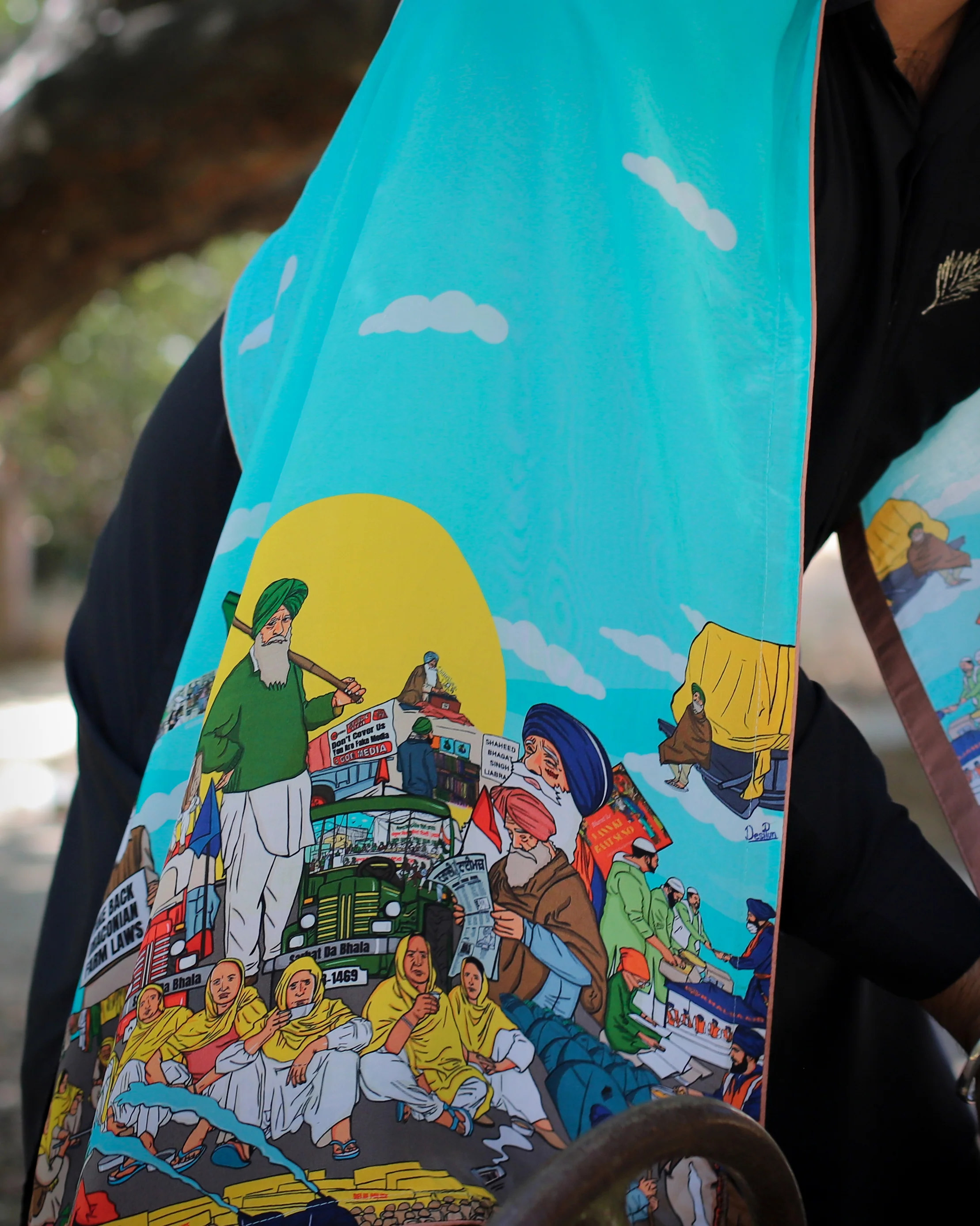 Andolanjivi Scarf - Limited Pieces - Image 13