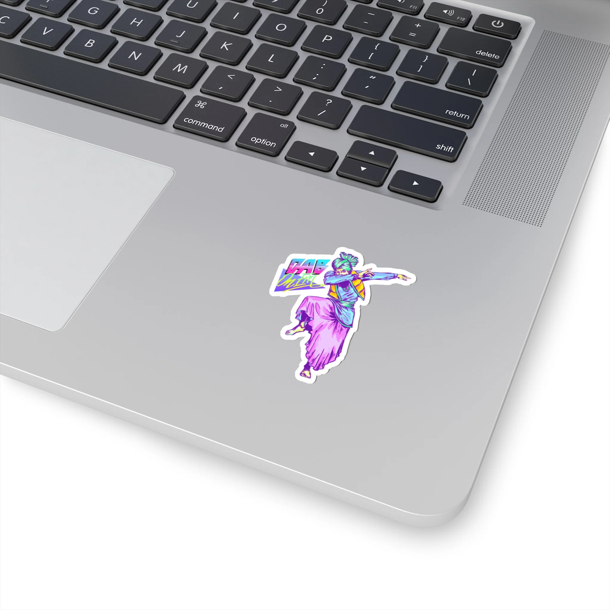 Bhangra Dab Retro - Decal Sticker - Image 3