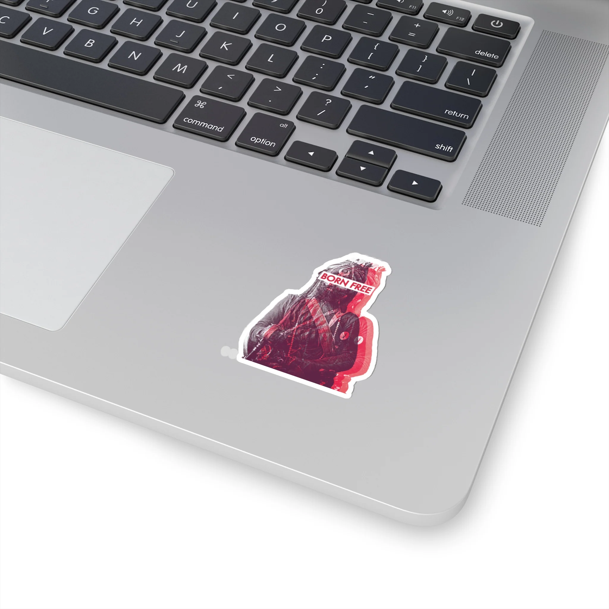 Born Free (fire red) - Decal Sticker - Image 5