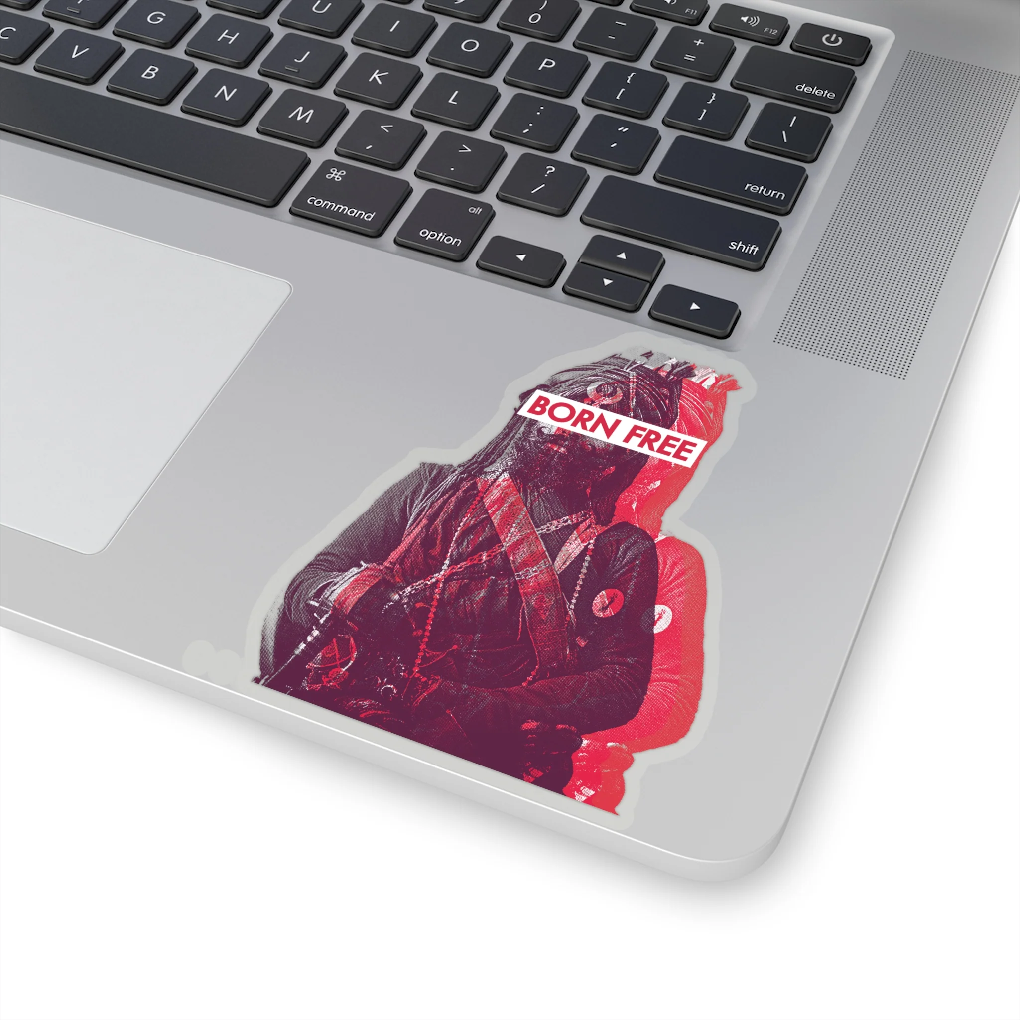 Born Free (fire red) - Decal Sticker - Image 7