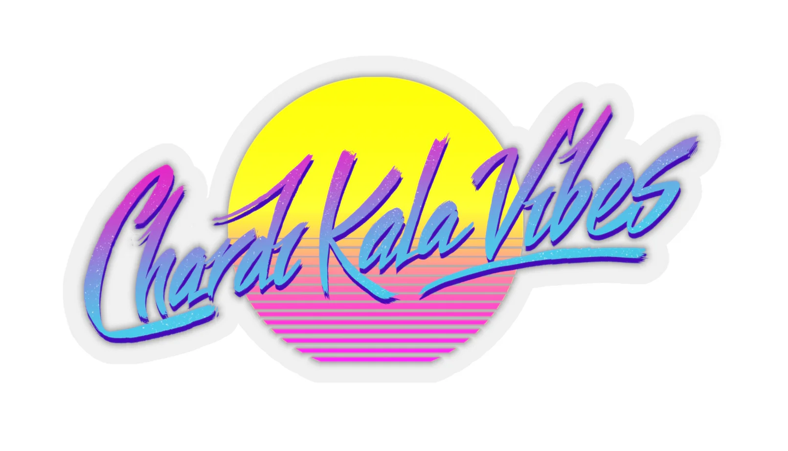 Chardi Kala Vibes Retro - Decal Sticker - Image 12