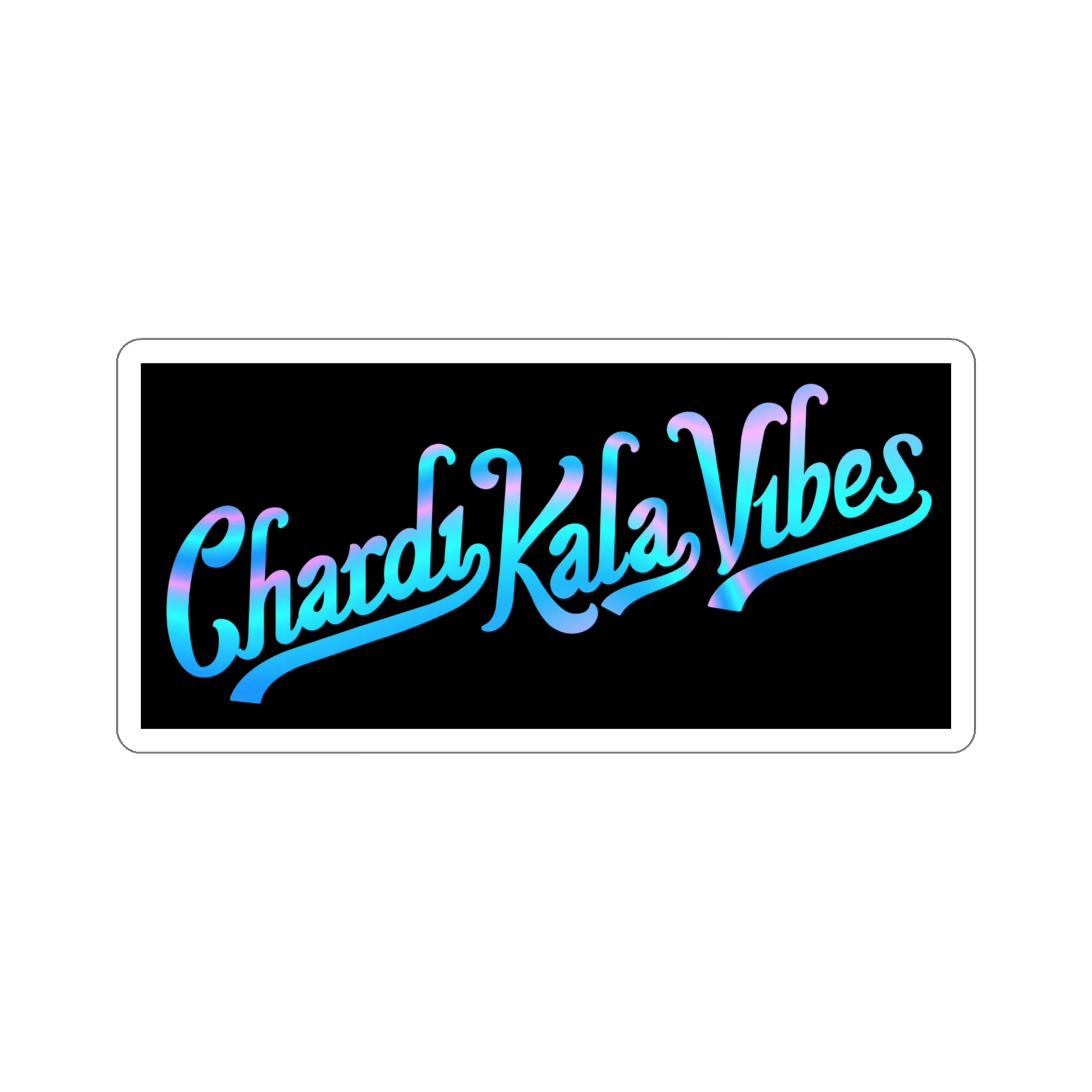 Chardi Kala Vibes Wavy - Decal Sticker - Image 8