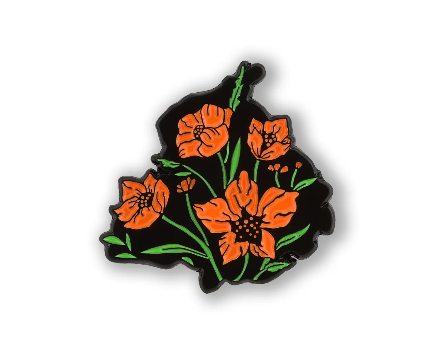Floral Punjab Enamel Pin *NEW*
