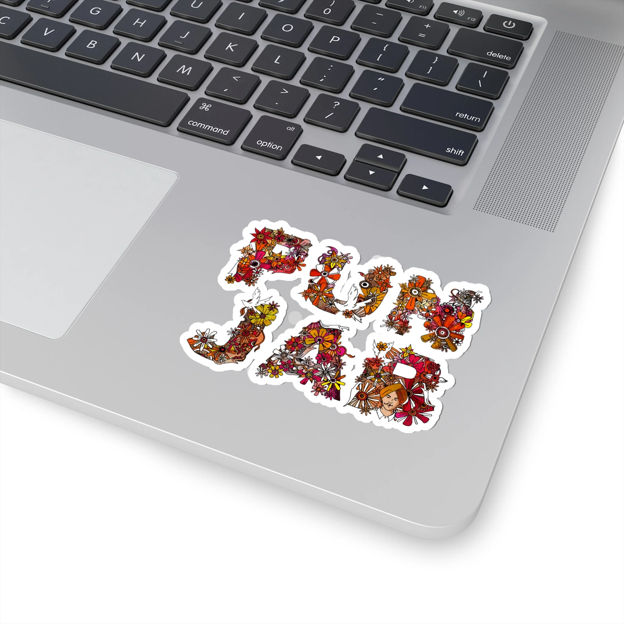 Inkquisitive Floral PUNJAB - Decal Sticker - Image 3