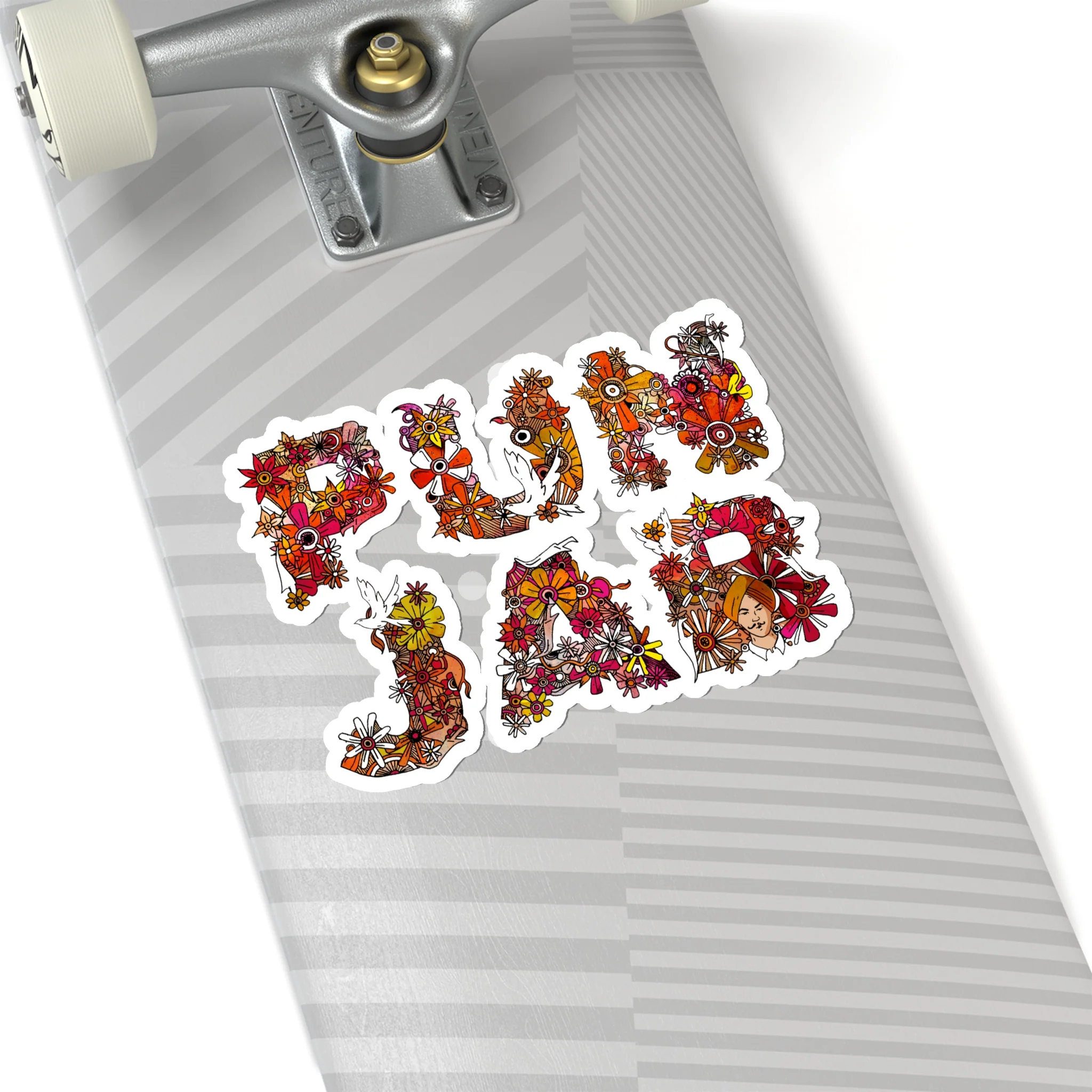 Inkquisitive Floral PUNJAB - Decal Sticker - Image 8
