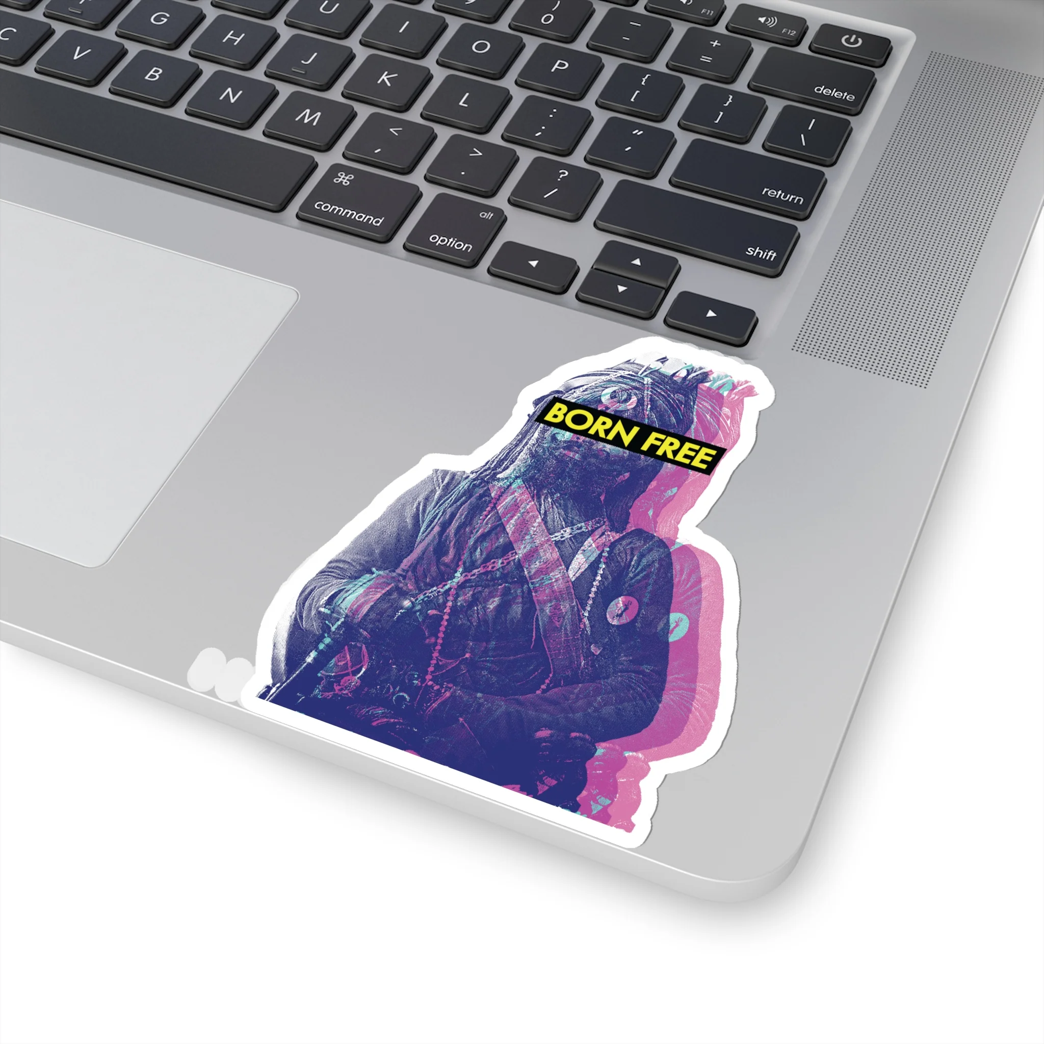 Born Free Nihang (purple) - Decal Sticker - Image 5