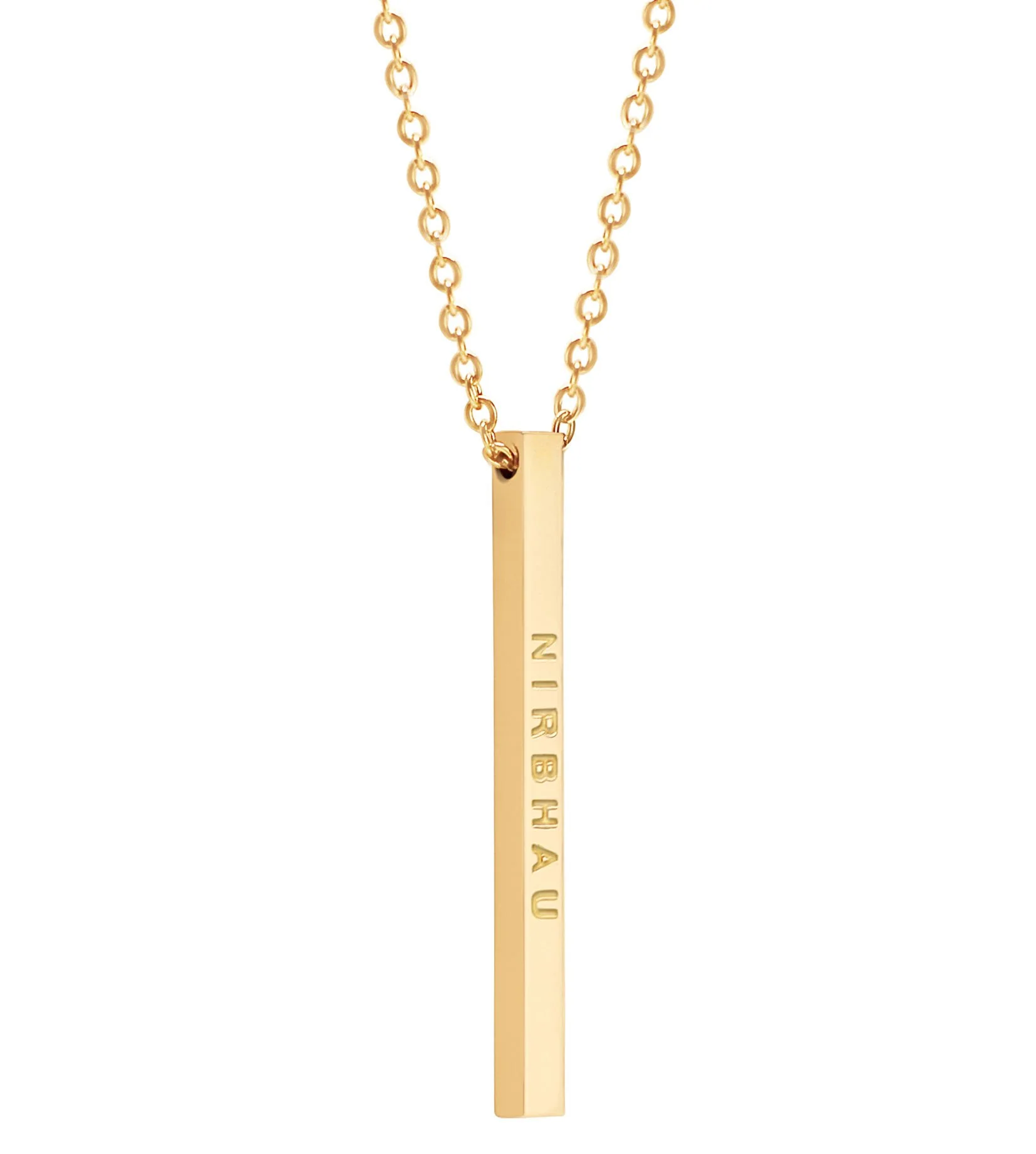 Nirbhau Nirvair Bar Necklace - Image 5