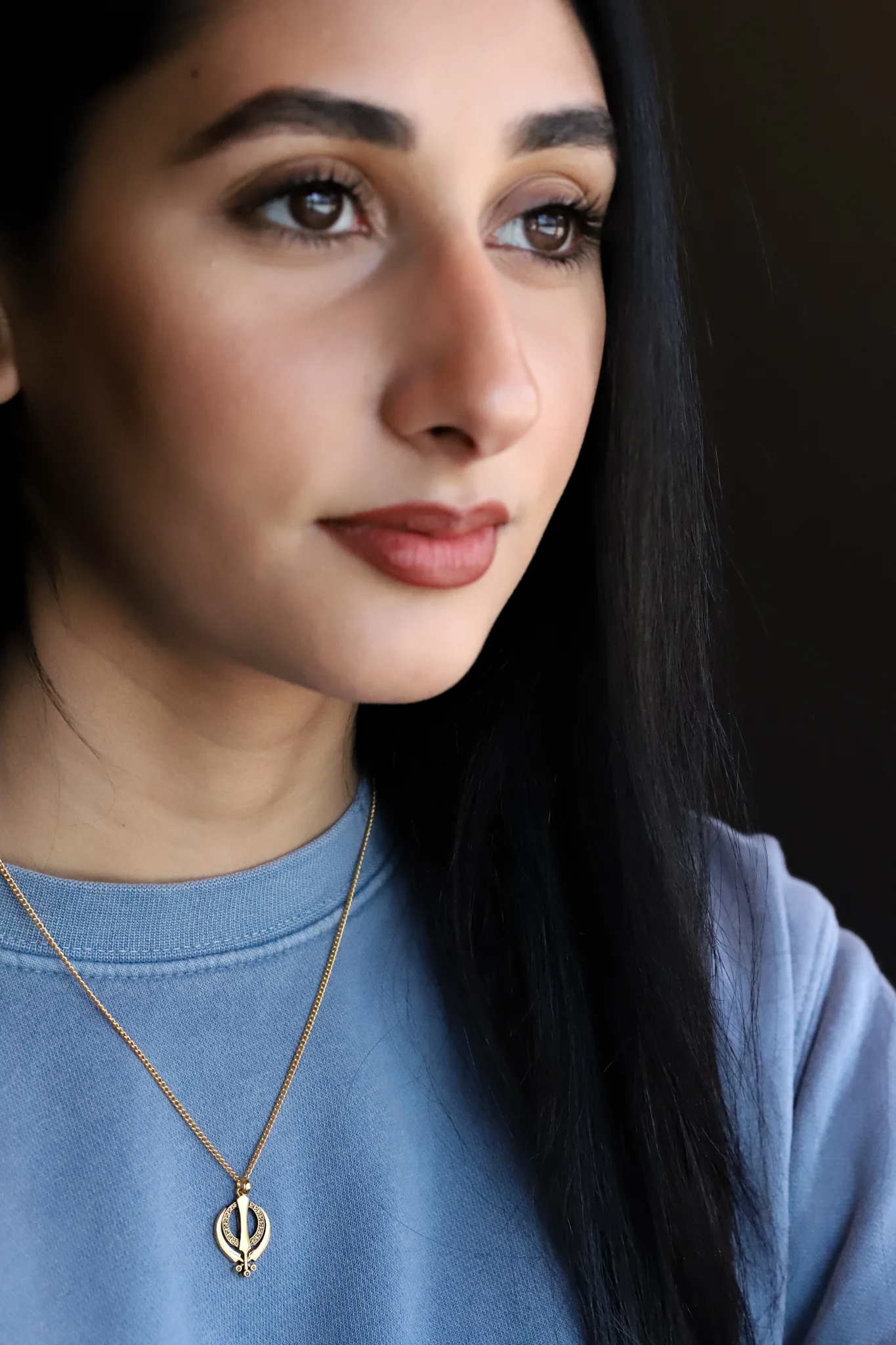 Paisley Khanda Necklace - Image 3