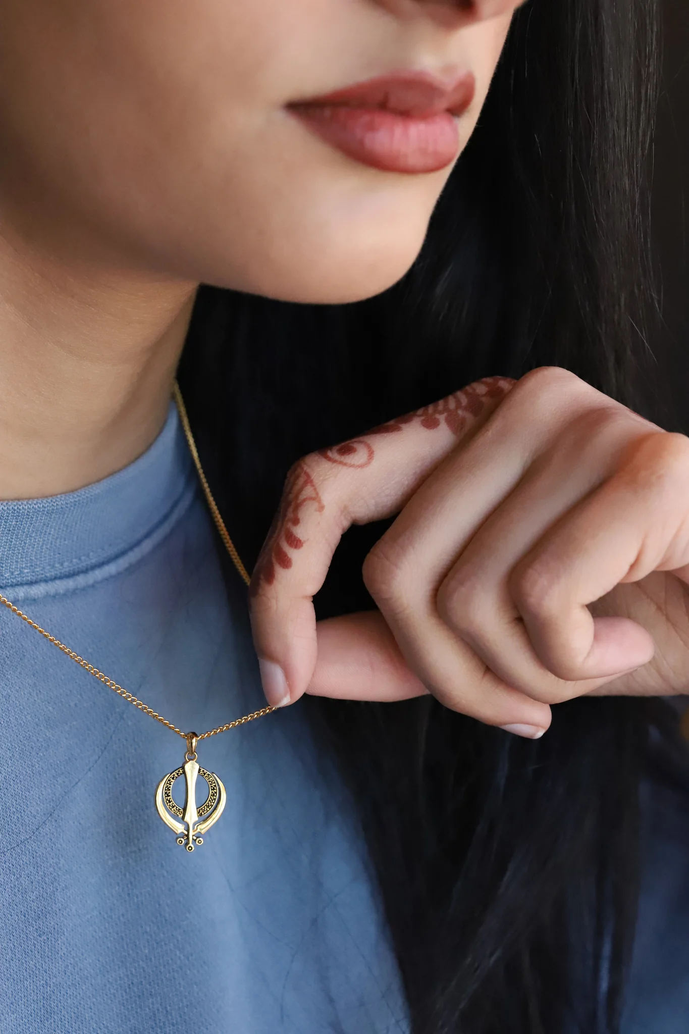 Paisley Khanda Necklace - Image 4
