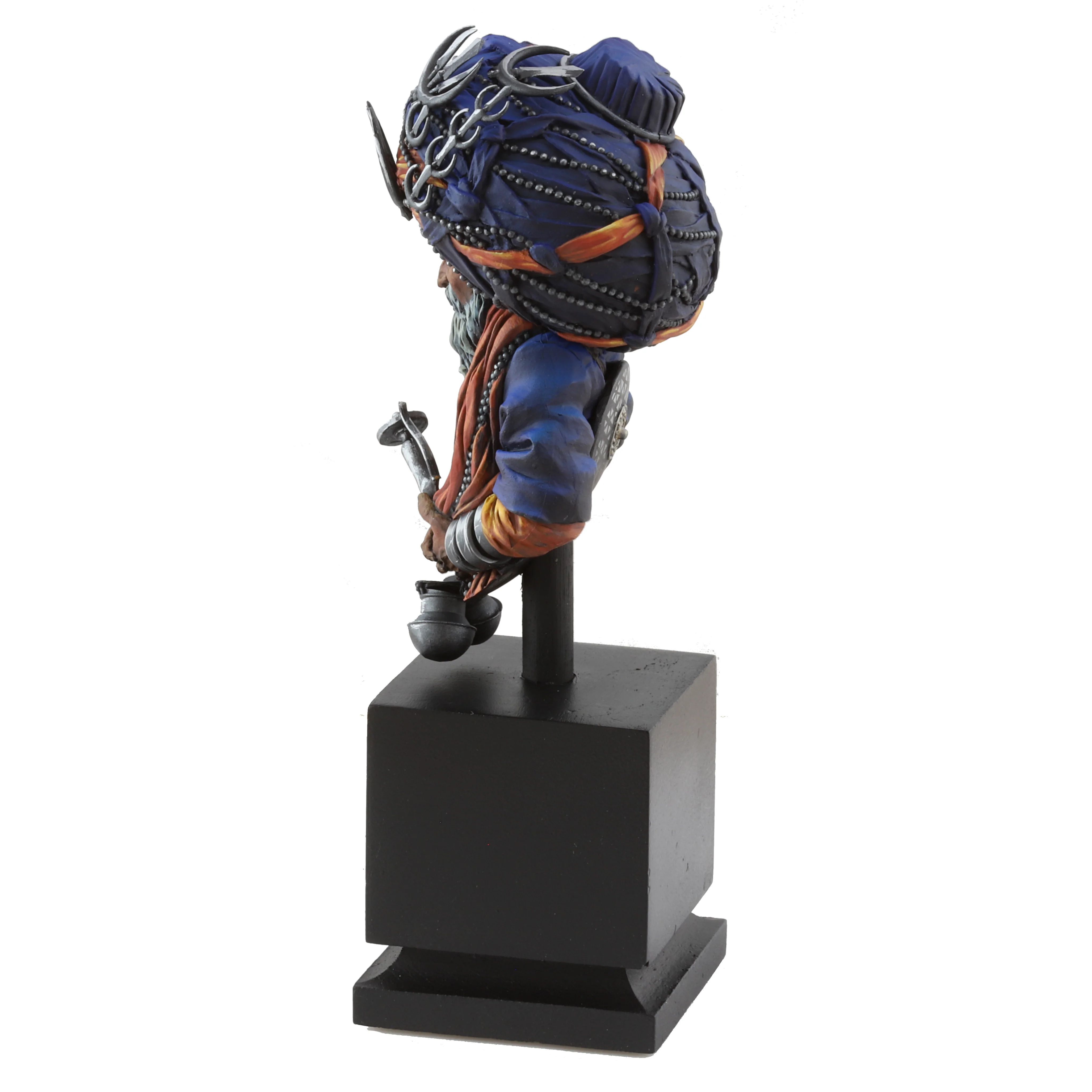 Sikh Nihang Warrior Bust - *Hand Painted* - Image 19