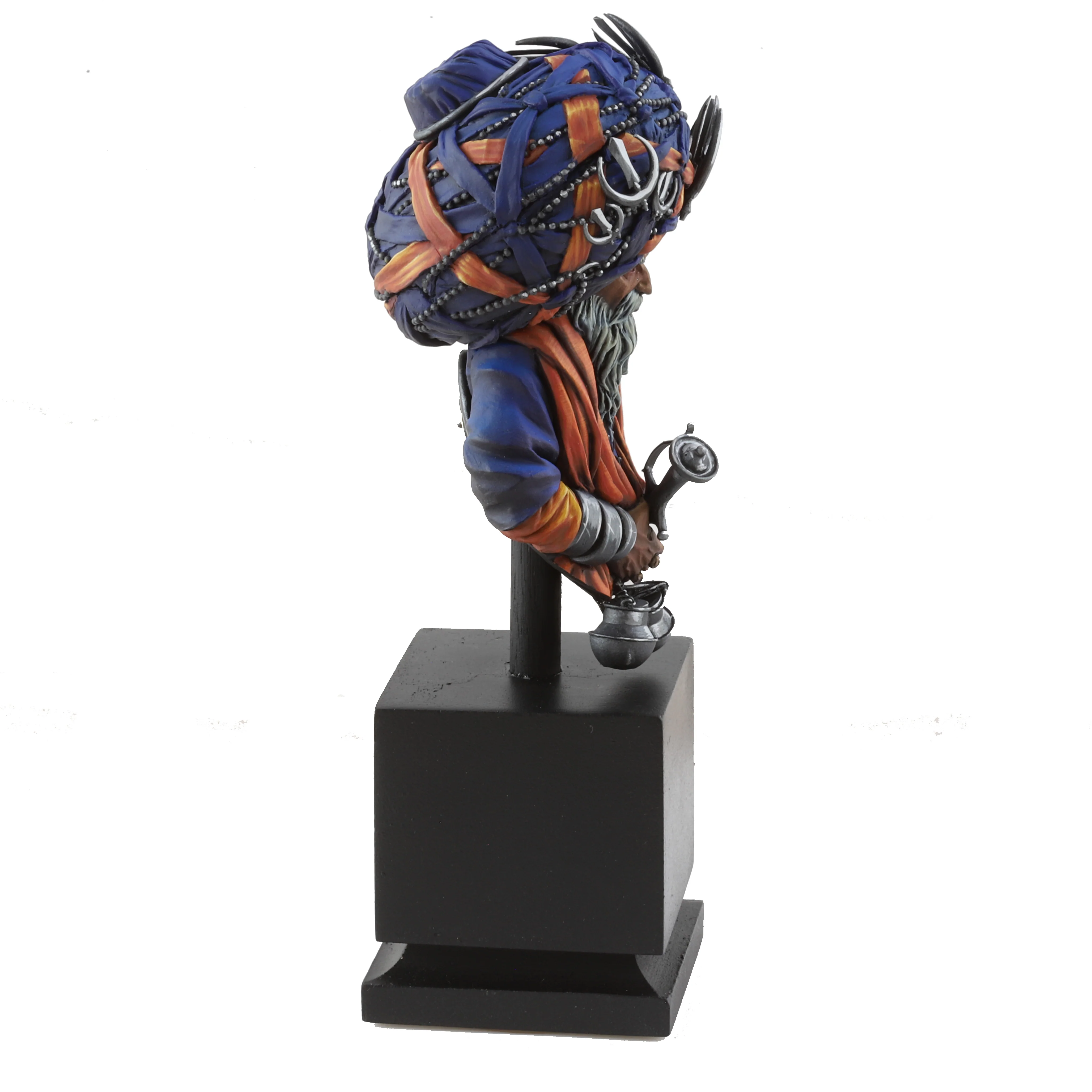 Sikh Nihang Warrior Bust - *Hand Painted* - Image 41