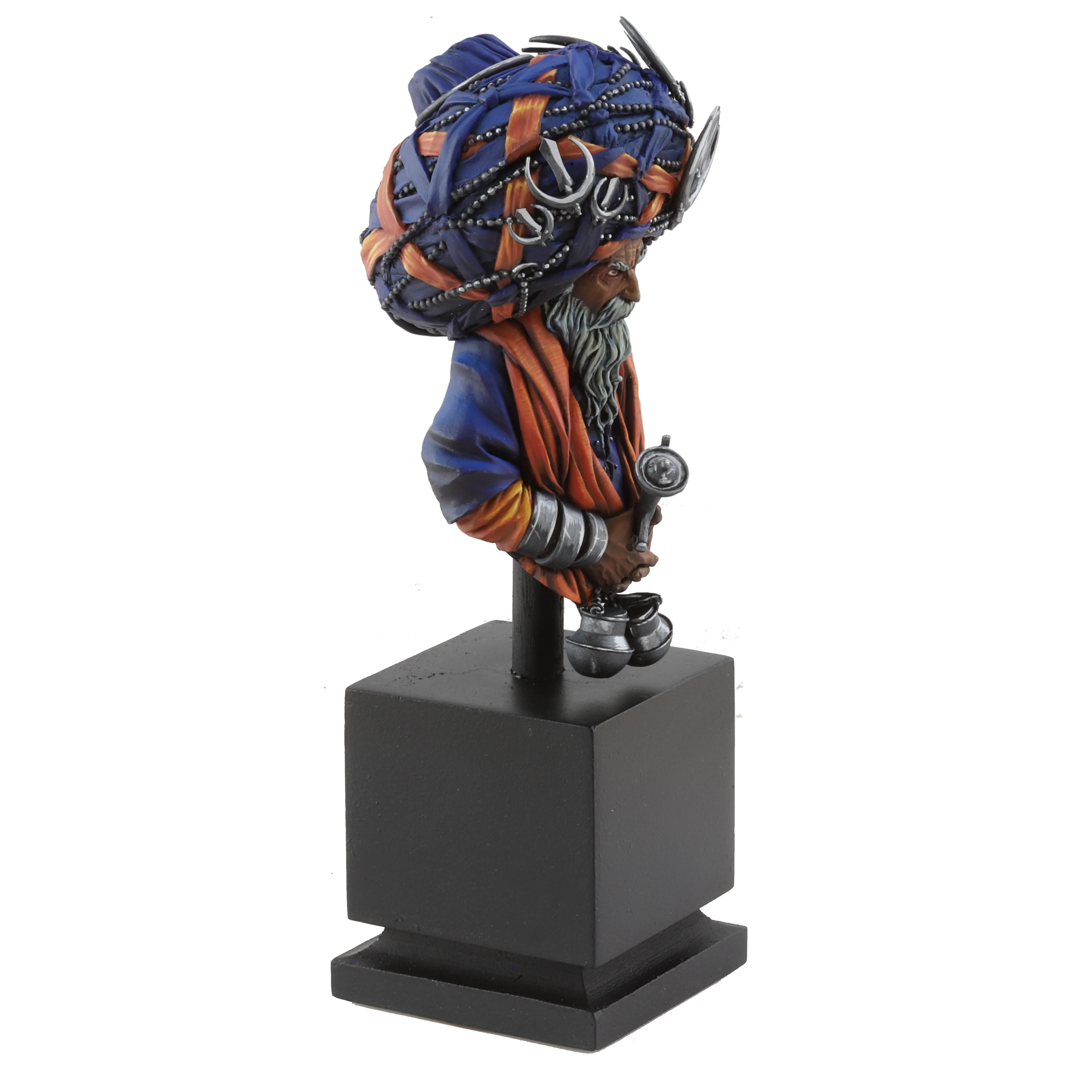 Sikh Nihang Warrior Bust - *Hand Painted* - Image 44