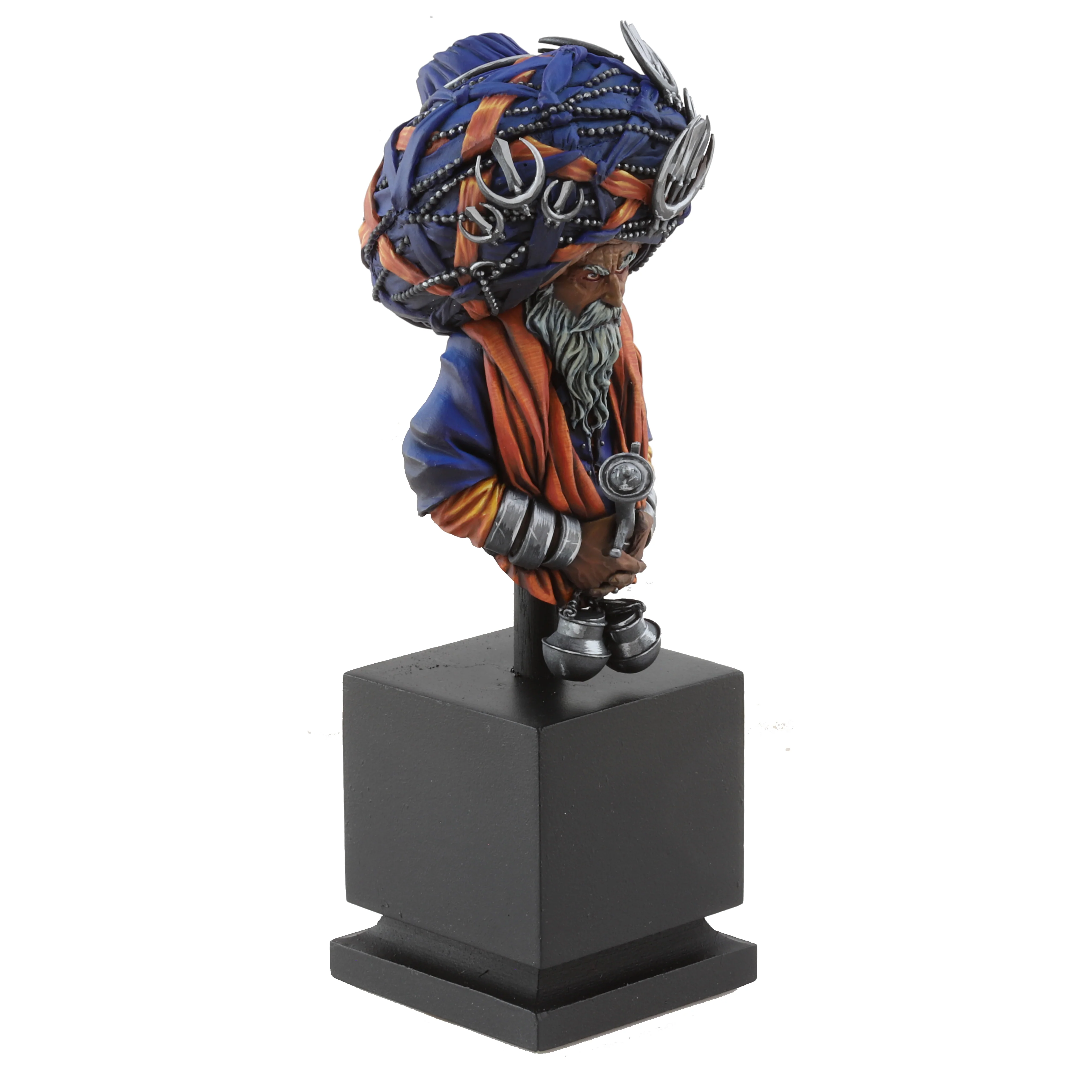 Sikh Nihang Warrior Bust - *Hand Painted* - Image 46