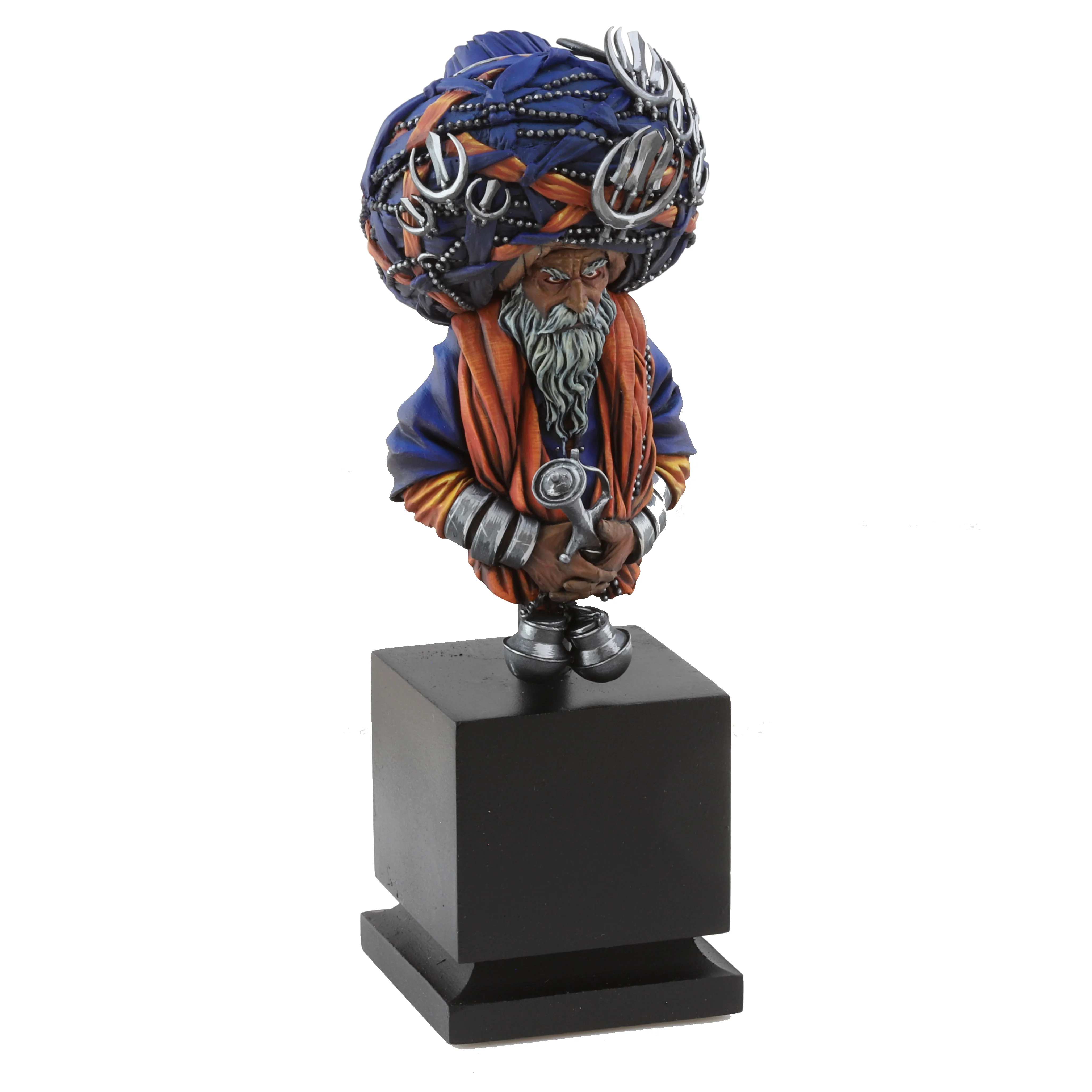 Sikh Nihang Warrior Bust - *Hand Painted* - Image 49