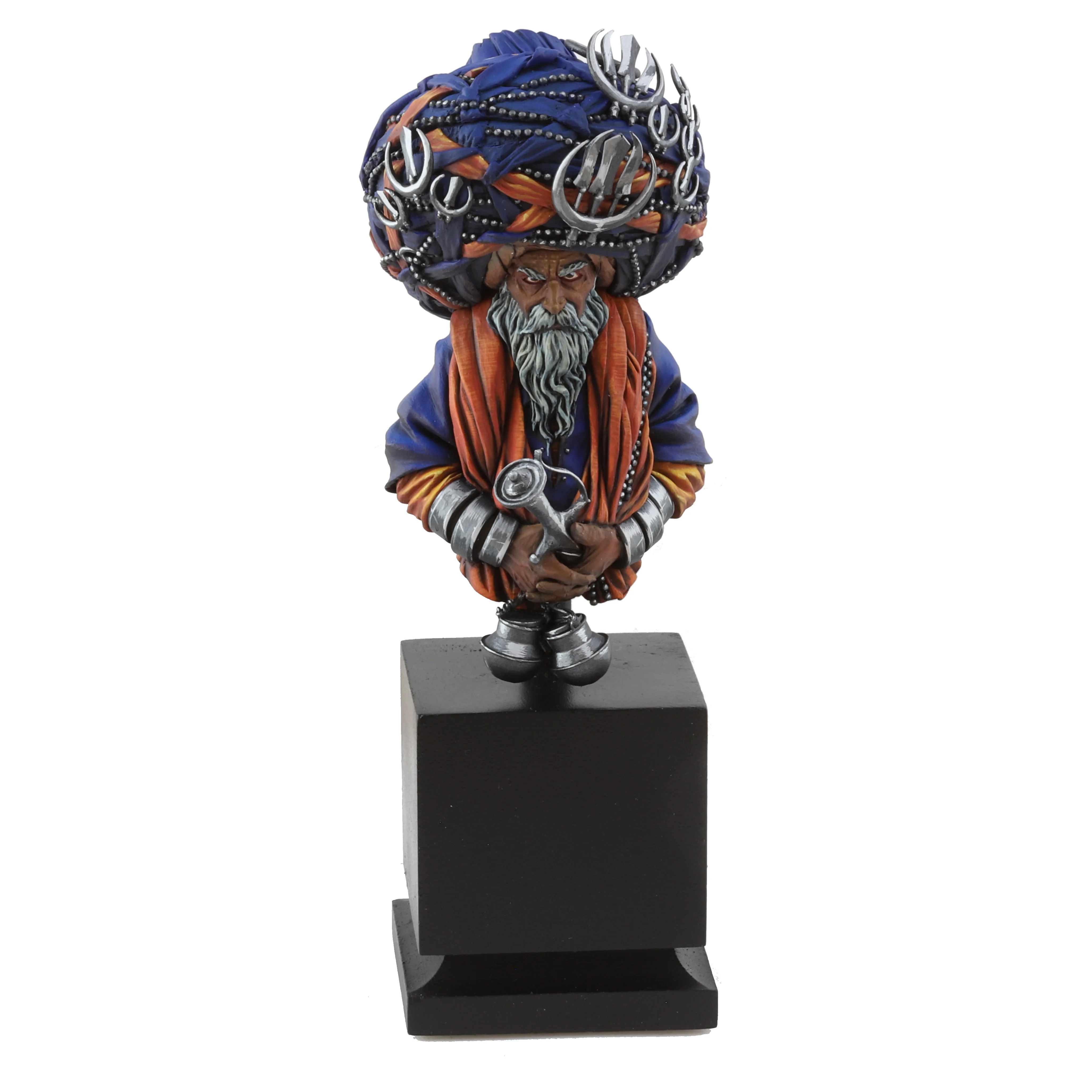 Sikh Nihang Warrior Bust - *Hand Painted* - Image 51