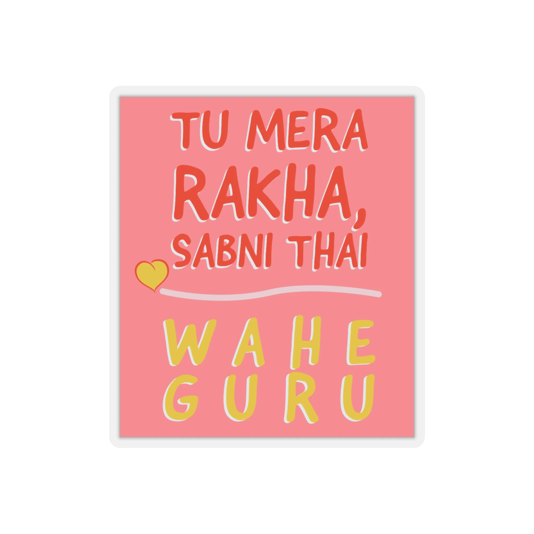 Tu Mera Rakha - Decal Sticker - Image 7